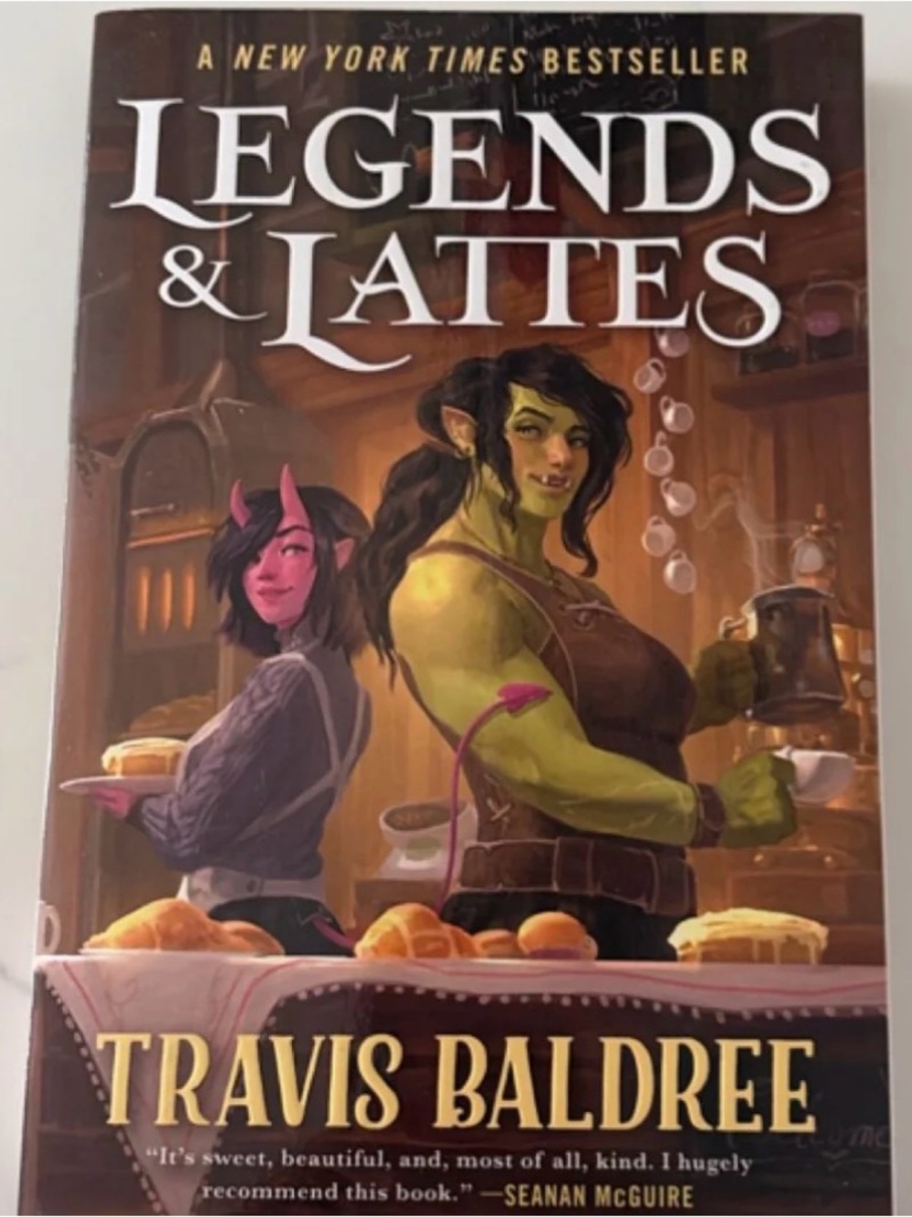 Legends & Lattes paperback